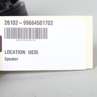 1997-1999 Porsche Boxster 986 Left Driver Front Dash Speaker Nokia OEM