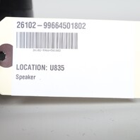 1997-1999 Porsche Boxster 986 Right Passenger Front Dash Speaker Nokia OEM