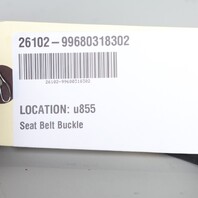 1999-2004 Porsche 911 996 Boxster 986 Left Driver Seat Buckle OEM 99680318302