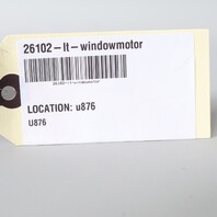 1997-1999 Porsche Boxster 986 Left Driver Door Window Motor 98662410100 OEM