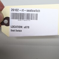 1999 Porsche 911 996 Right Power Seat Switch 99661371601 OEM Granite Grey