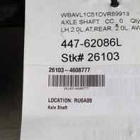 2012-2015 BMW X1 2.0 xDrive Left Rear Axle Shaft CV Joint 33207605485 OEM