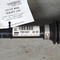 2012-2015 BMW X1 xDrive Left Front Axle Shaft CV Joint 31607591681 OEM