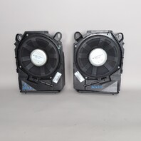2008-2013 BMW 328i 335i M3 X1 Floor Speaker Subwoofer Set Pair 65139143143 OEM