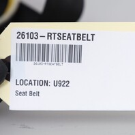 2012-2015 BMW X1 Right Passenger Front Seat Belt Retractor 72112991284 OEM