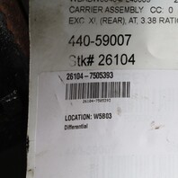 2001-2006 BMW 330ci E46 Automatic Rear Differential Carrier 3.38 ratio OEM