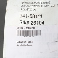 2003-2006 BMW 325i 330i 525i 530i 545i X3 X5 Smog Pump 11727506210 OEM