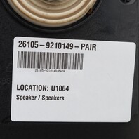 BMW 228i 230i 328i 335i M2 Floor Speaker Subwoofer Pair Right / Left OEM