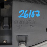2000-2004 Porsche Boxster 986 Speedometer Cover Trim Leatherette Grey OEM