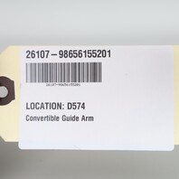 1997-2004 Porsche Boxster Right Convertible Top Guide Arm OEM 98656155201