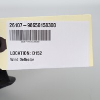 1997-2004 Porsche Boxster 986 Left Wind Deflector Screen OEM 98656158300