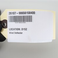 1997-2004 Porsche Boxster 986 Right Wind Deflector Screen OEM 98656158400