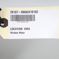 1999-2002 Porsche Boxster 986 Left Driver Door Window Motor 98662410102 OEM