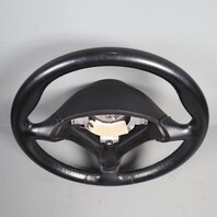 1999-2004 Porsche 911 996 Boxster Black 3 Spoke Steering Wheel 99634780454 OEM