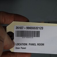 1999-2004 Porsche Boxster 986 Left Door Panel Leatherette Grey OEM