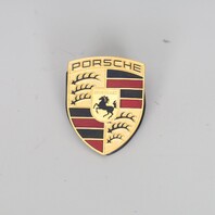 Porsche 911 Boxster Cayenne Hood Emblem Crest Badge OEM 99655921100