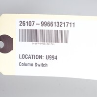 1997-2001 Porsche 911 996 Boxster 986 Turn Signal Wiper Switch 99661321711 OEM