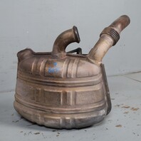 1999-2001 Porsche 911 996 3.4 Left Driver Exhaust Muffler 99611113253 OEM