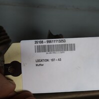 1999-2001 Porsche 911 996 3.4 Left Driver Exhaust Muffler 99611113253 OEM