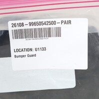 1999-2001 Porsche 911 996 Rear Bumper Guard Left Right Pair Set OEM