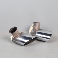 1999-2001 Porsche 911 996 3.4 Exhaust Muffler Tip Pair EP4110 OEM
