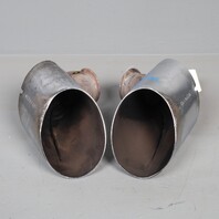 1999-2001 Porsche 911 996 3.4 Exhaust Muffler Tip Pair EP4110 OEM