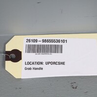 1997-2004 Porsche Boxster 986 Left Door Panel Grab Handle Silver / Black OEM