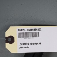 1997-2004 Porsche Boxster 986 Right Door Panel Grab Handle Black OEM 98655536200