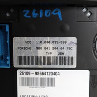 2003-2004 Porsche Boxster 986 2.7 Speedometer Instrument Cluster OEM