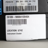 2003-2004 Porsche Boxster 986 2.7 Speedometer Instrument Cluster OEM