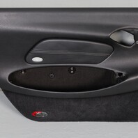 1999-2004 Porsche Boxster 986 Left Door Panel Leatherette Black OEM