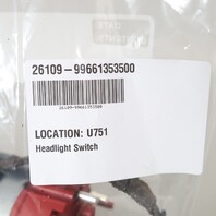 1997-2004 Porsche 911 996 Boxster 986 Headlight Switch OEM 99661353500
