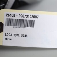 1997-2004 Porsche 911 996 Boxster 986 Right Side View Door Mirror 5 Pin OEM