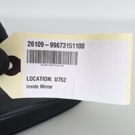 1997-2012 Porsche Boxster Cayman Inside Rear View Mirror 99673151100 OEM