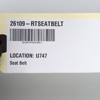 2002-2012 Porsche Boxster 986 987 Right Seat Belt Retractor OEM 98680303405