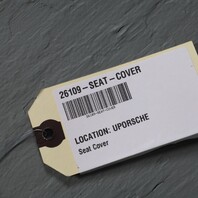 1997-2004 Porsche 911 996 Boxster 986 Seat Backrest Outer Cover Black OEM