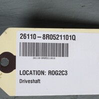 2013-2016 Audi Q5 Rear Driveshaft 8R0521101Q OEM
