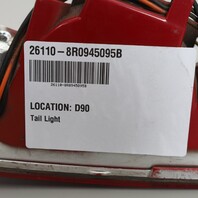 2009-2017 Audi Q5 Left Rear Bumper Lower Tail Light 8R0945095B OEM