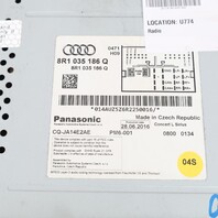 2013-2014 A4 Q5 Stereo Radio Concert AM FM Radio Receiver 8R1035186Q OEM