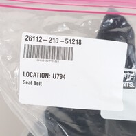 2007-2013 BMW X5 X6 Right Front Seat Belt Retractor Black 72117171968 OEM