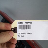 2011-2013 BMW X5 X5M E70 Left Tail Light Lid Mount 63217227793 OEM