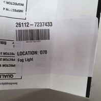 2011-2013 BMW X5 E70 Left Driver Fog Light 63177237433 OEM