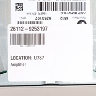 2009-2014 BMW X5 X6 Z4 Amplifier OEM 65129253197
