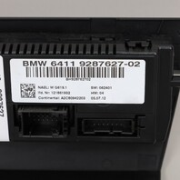 2010-2013 BMW 328i 335i M3 E92 E93 Climate Control Panel OEM 64119287627