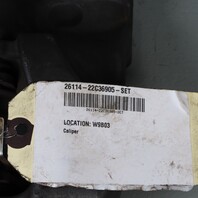 2019-2023 Aston Martin DB11 Volante 4.0 Rear Parking Brake Caliper Set OEM
