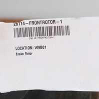 2019-2023 Aston Martin DB11 Volante 4.0 Front Brake Rotor OEM HY53-1125-AB