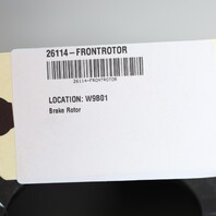 2019-2023 Aston Martin DB11 Volante 4.0 Front Brake Rotor OEM HY53-1125-AB