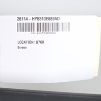 2019-2023 Aston Martin DB11 Volante 4.0 Center Information Display Screen OEM