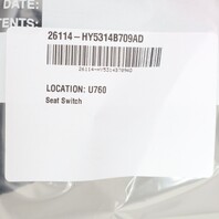 2019-2023 Aston Martin DB11 Volante 4.0 Left Seat Adjustment Switch OEM