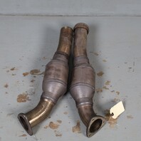 2019-2023 Aston Martin DB11 Volante 4.0 Exhaust Manifold Downpipe Set OEM